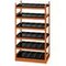 Modul DIN- und Norm Unterteil 6-fach 1000x542,5x364 mm, orange